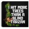 Blind Tarzan Canvas With Frame
