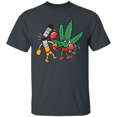 Cannabis Knocks Out Tobacco T-Shirt