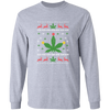 420 Christmas Long T-Shirt