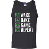 Wake Bake Game Repeat Tank Top