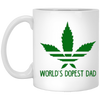 World's Dopest Dad 11 oz. White Mug