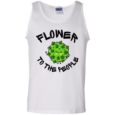 Flower To The People /White Tank Top