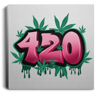 420 Art Canvas in Frame