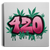 420 Art Canvas in Frame