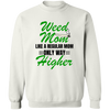Higher Mom /White Sweatshirt