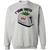 F*cking Toasted /White Sweatshirt