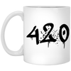 420* 11 oz. White Mug