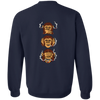 Smoking Monkey (Print On Back) Sweatshirt