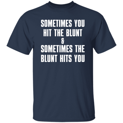 Blunt Hits Back /Black T-Shirt