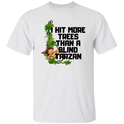 Blind Tarzan /White T-Shirt