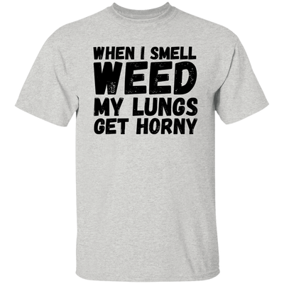 Horny Lungs /White T-Shirt