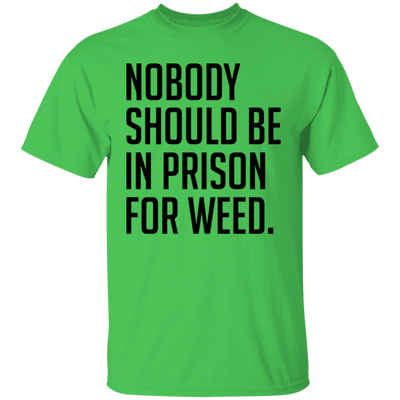 Nobody Should Be In Prison For Weed T-Shirt