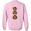 Smoking Monkey (Print On Back) Sweatshirt