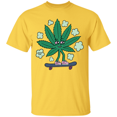Skating Leaf T-Shirt