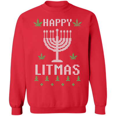 Happy Litmas Ugly Christmas Sweatshirt