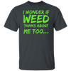 Thinking Weed T-Shirt