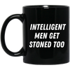 Imtelligent Men 11 oz. Black Mug