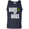 Buds Not Hugs /Black Tank Top