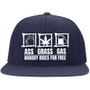 Ass Grass Gas Flexfit Cap