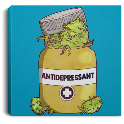 Antidepressant Canvas With Frame