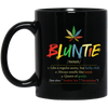 Bluntie 11 oz. Black Mug