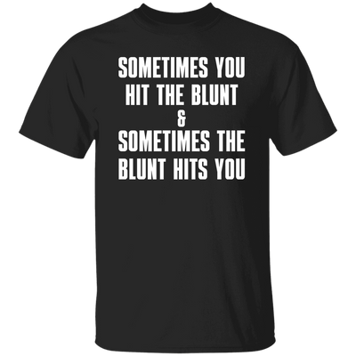 Blunt Hits Back /Black T-Shirt