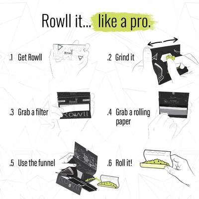 ROWLL all in 1 Rolling Kit Unbleached (20 PCS BOX)
