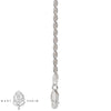 Cord Chain 2,4mm (Silver & Gold)
